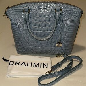 Brahmin Duxbury Satchel - Sky Melbourne